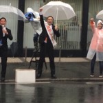 福岡市議会議員選挙_活動の様子（1日目）